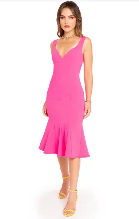 Ashlyn Dress - Iconic Pink