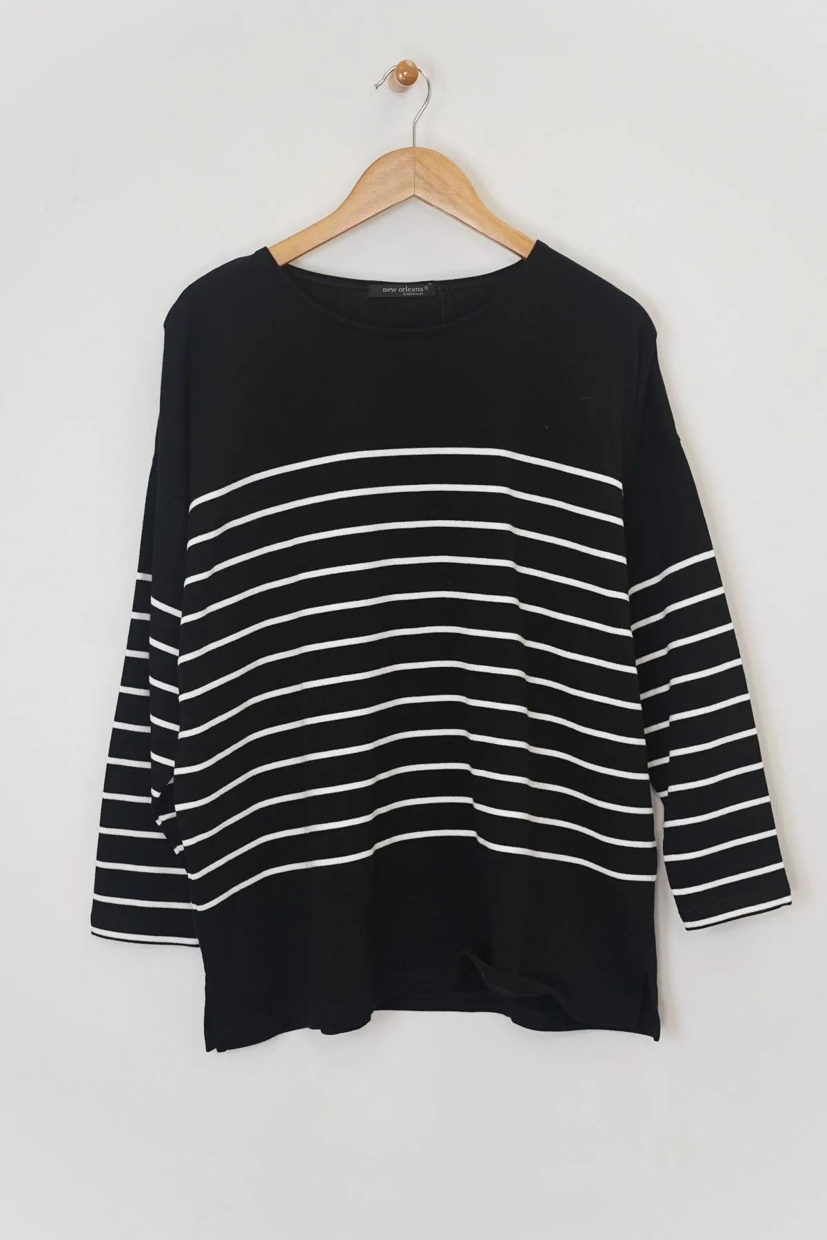 27" Long Sleeve Striped T