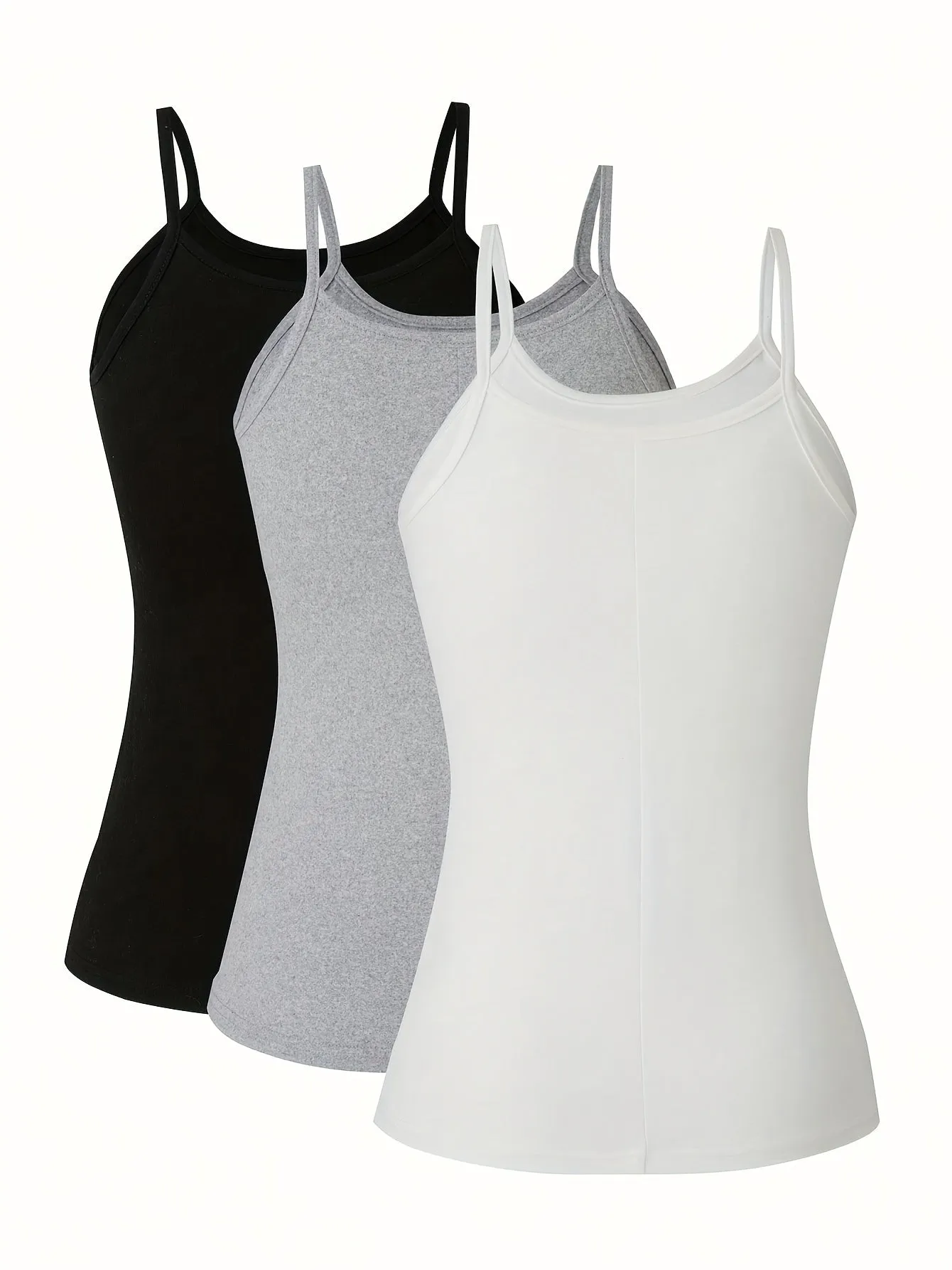 3Pack Sleeveless Cami Tops Perfect for Spring  Summer