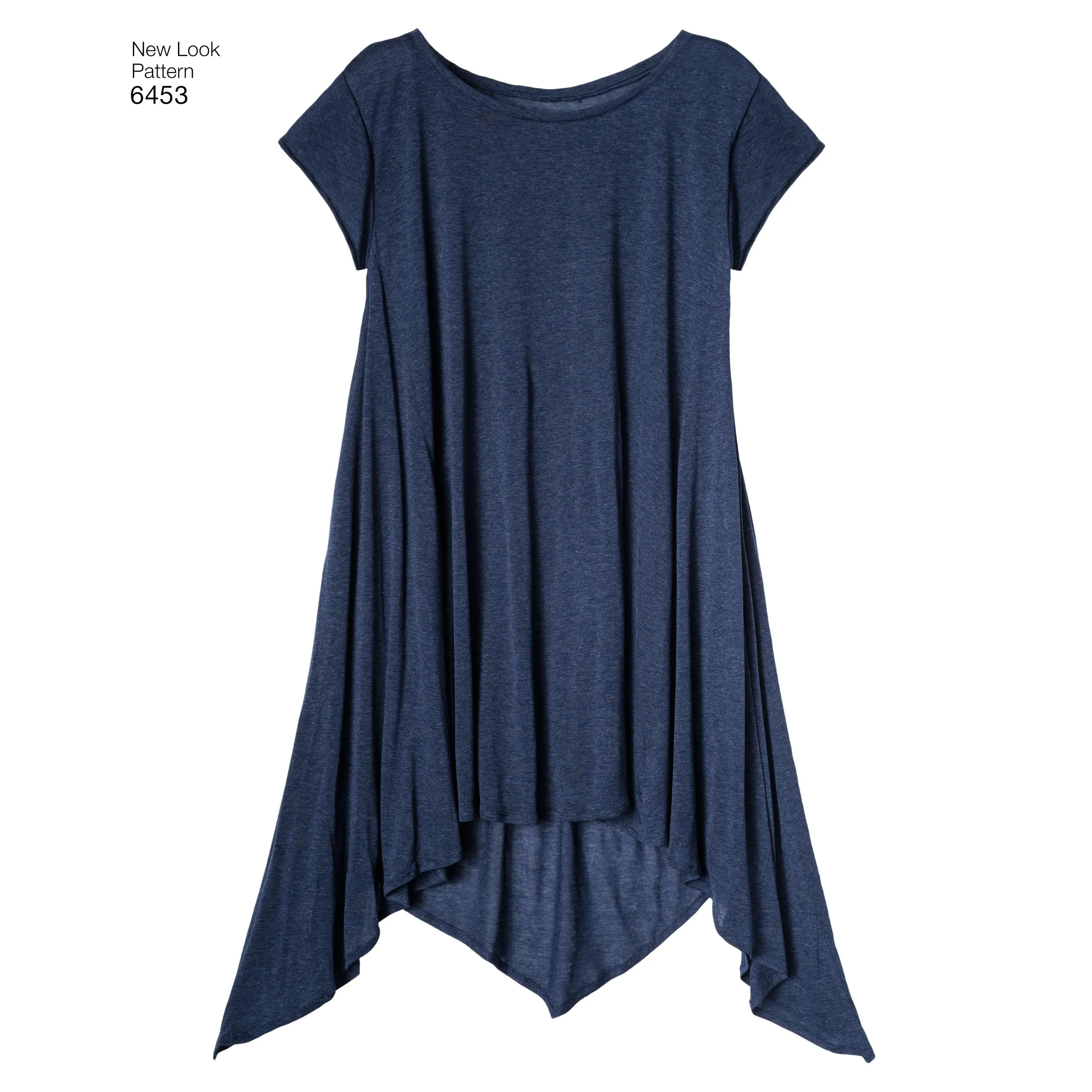 6453 Misses' Easy Knit Tops