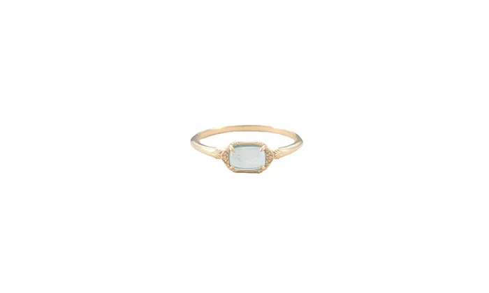 925 Sterling Silver Retro Natural  Ring