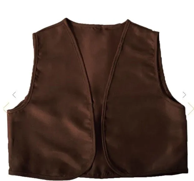 Adult Colonial Vest - Brown