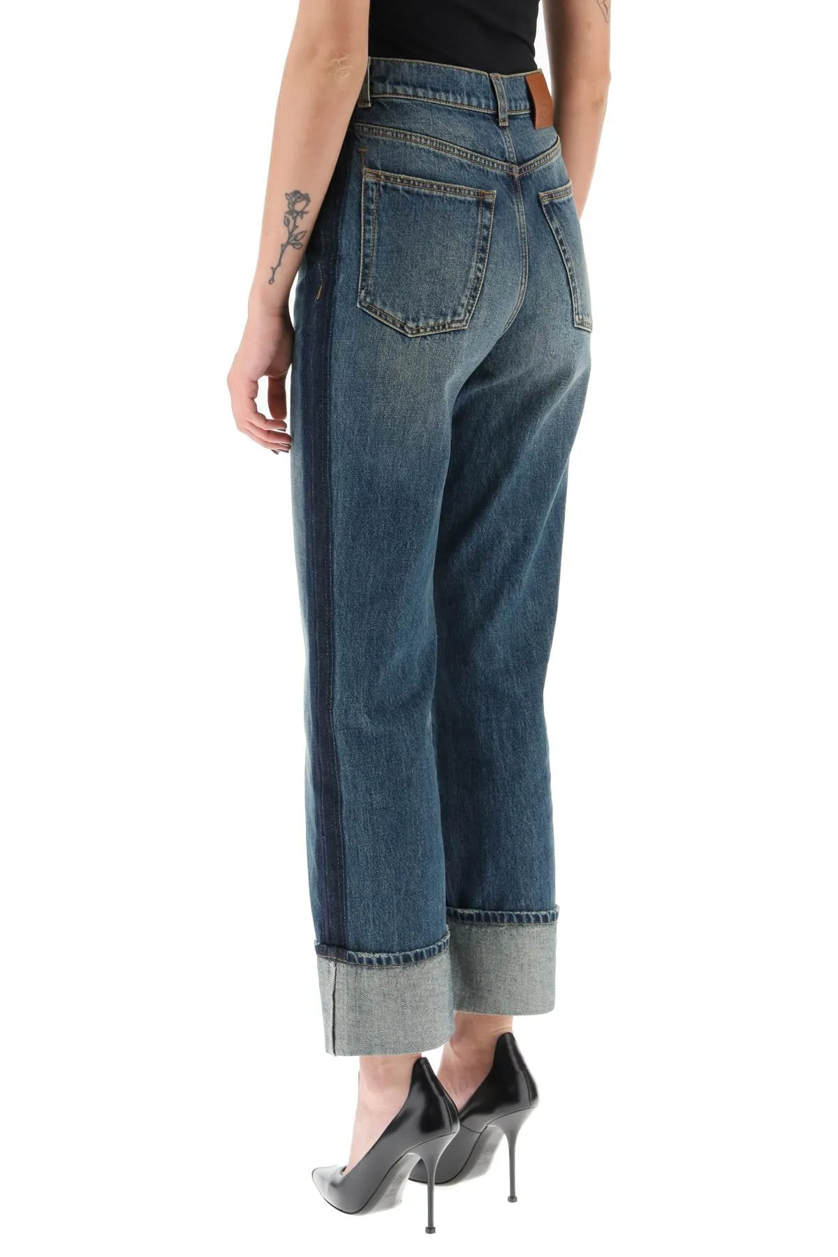 Alexander mcqueen baggy boyfriedn jeans