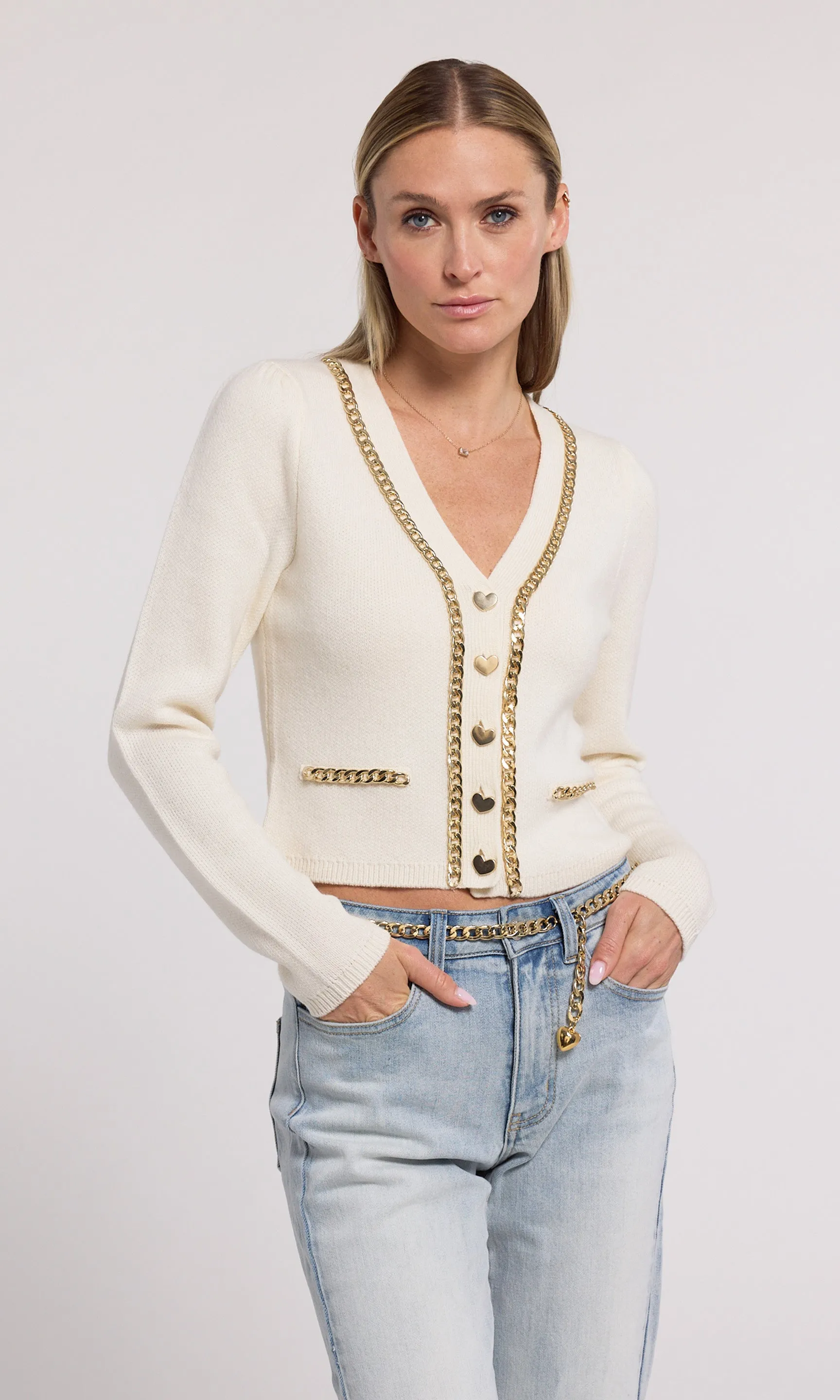 Amor Chain Cardigan