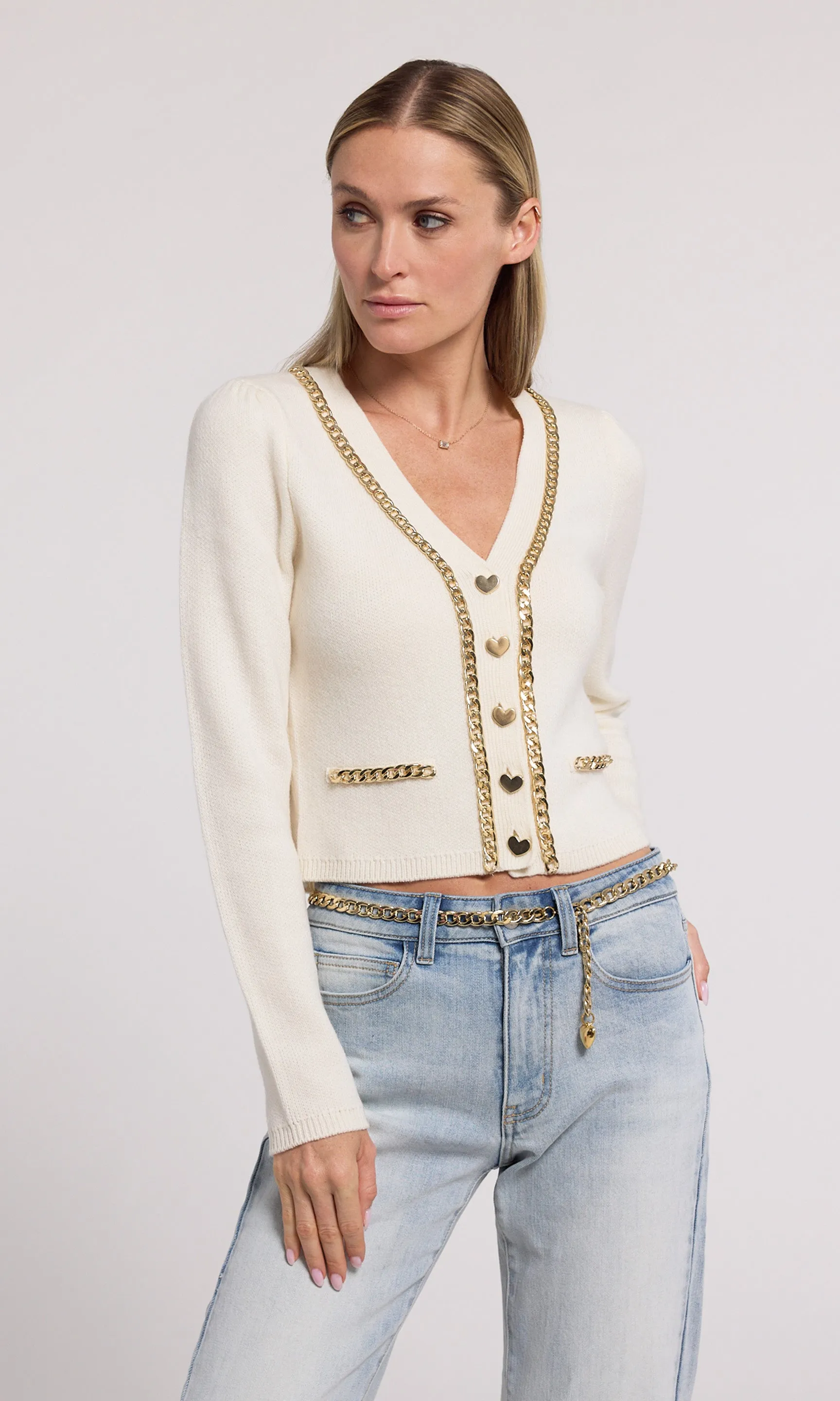 Amor Chain Cardigan