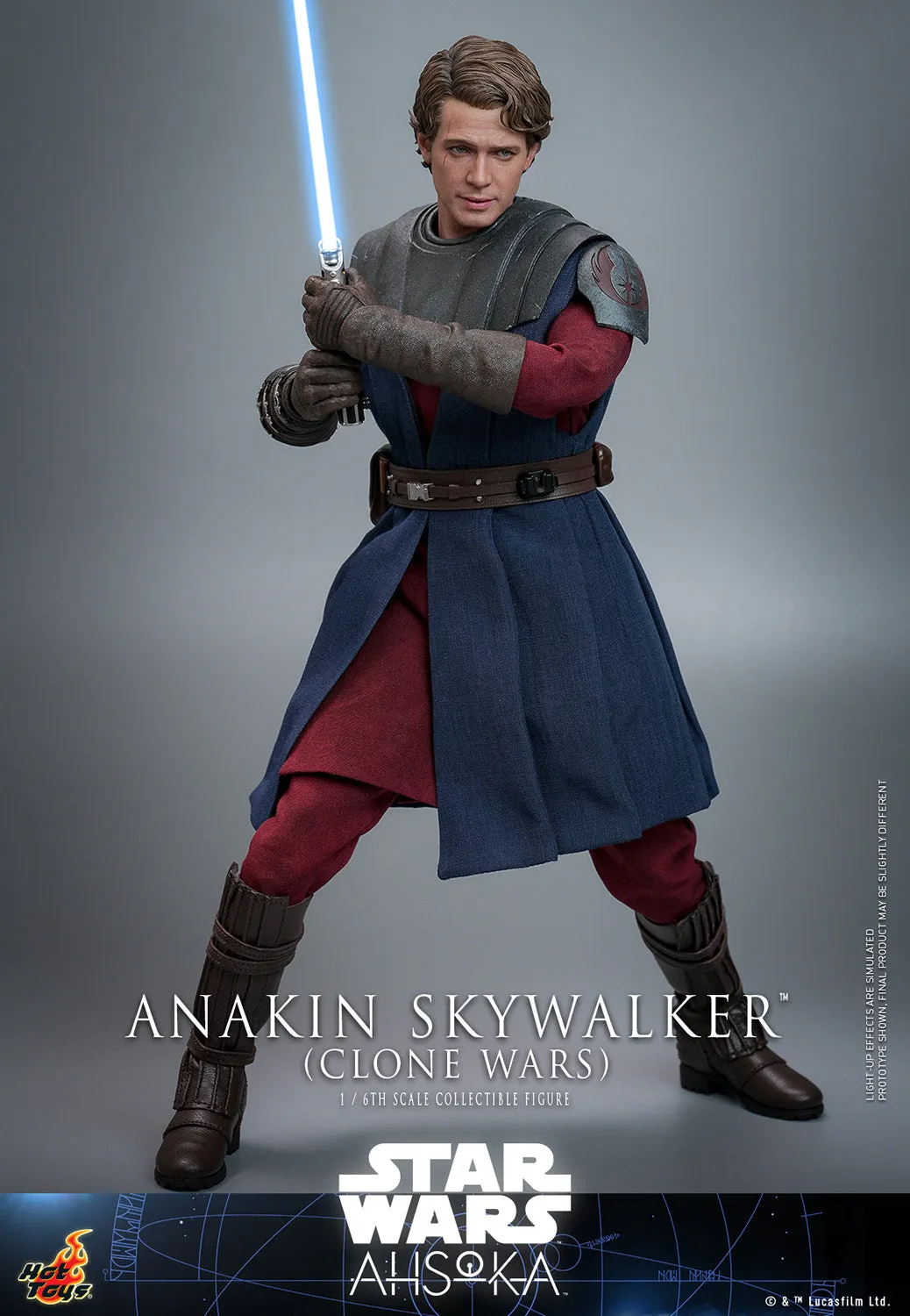 Anakin Skywalker (Clone Wars) Sixth Scale Figure by Hot Toys