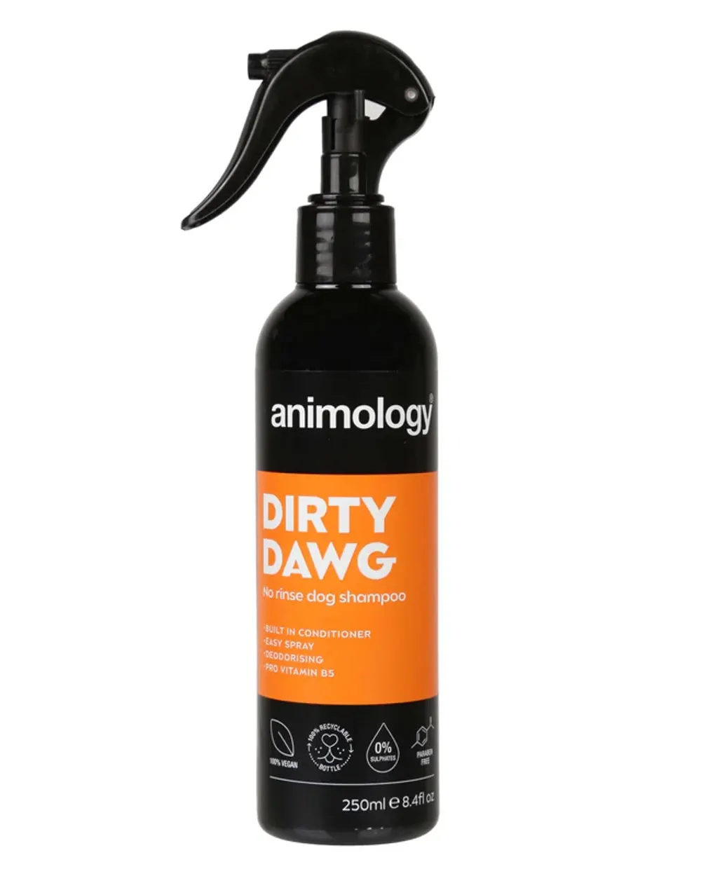 Animology Dirty Dawg No Rinse Shampoo Spray 250ml