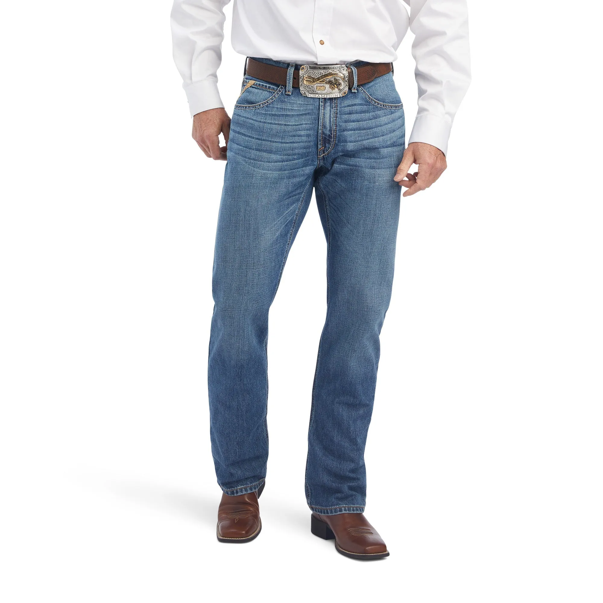 Ariat Mens M4 Relaxed Straight Leg Landry Jeans