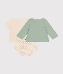 Baby Lightweight Jersey Outfit - 3-Piece Set