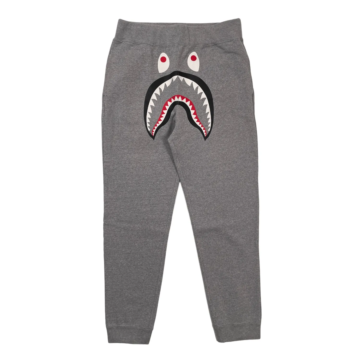 BAPE Shark Slim Sweatpants Gray Pre-Owned