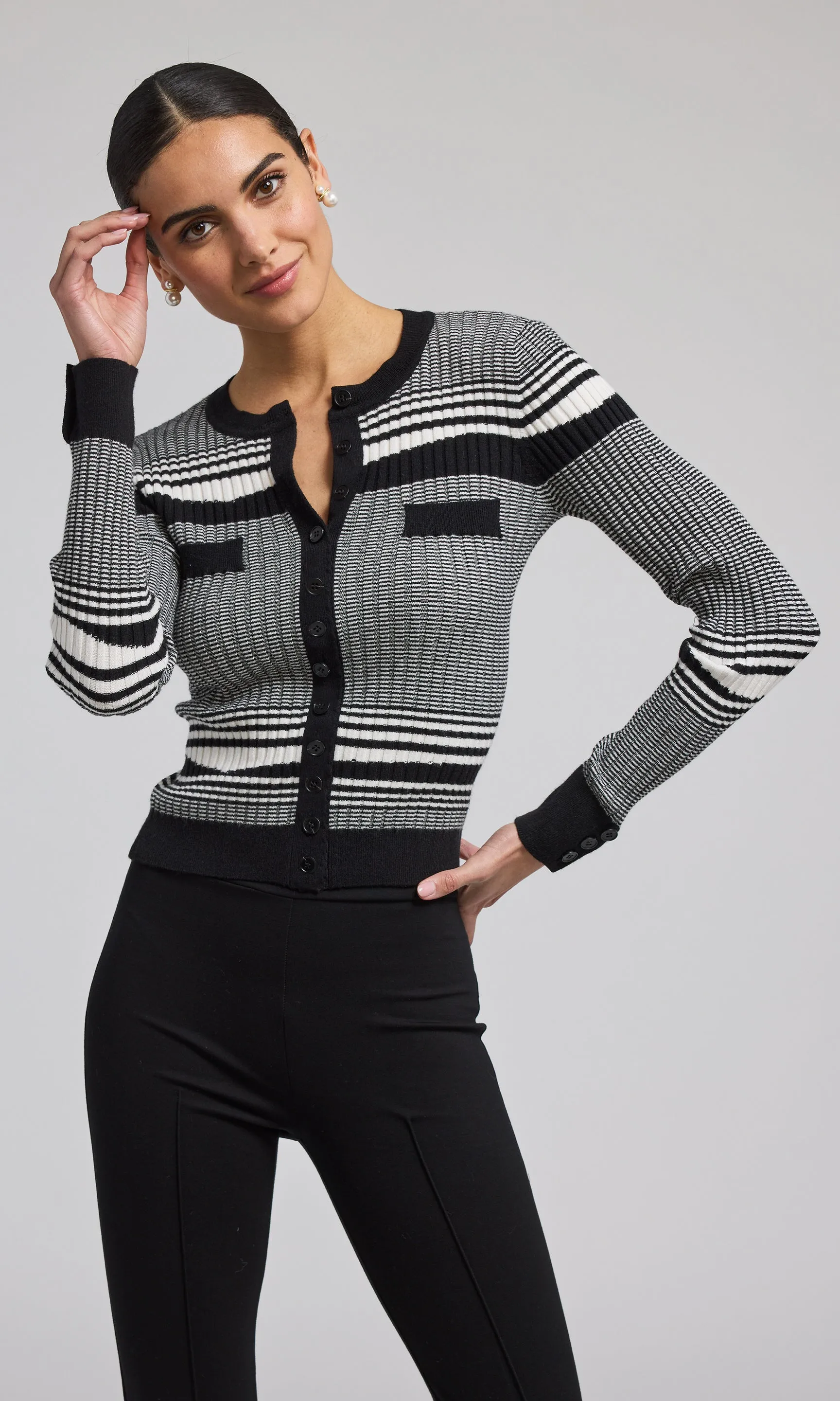 Beatrix Ribbed Cardigan