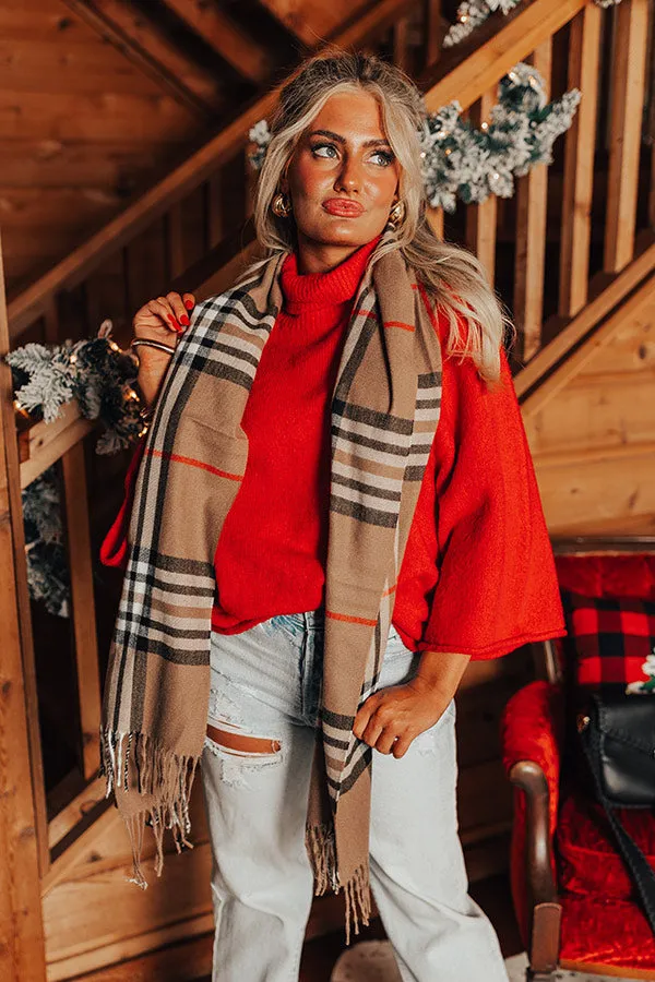 Best Season Of All Plaid Scarf