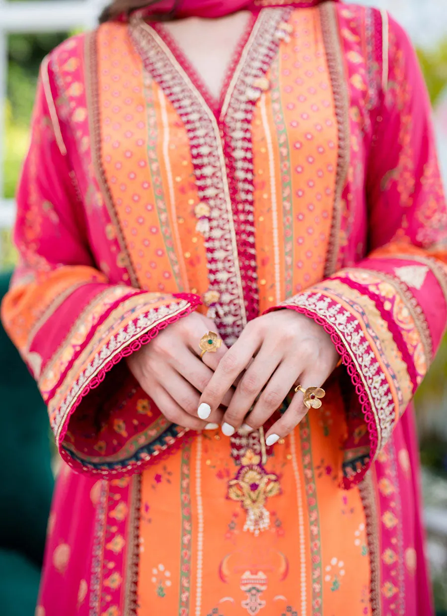 Blazer Shirt and Dupatta