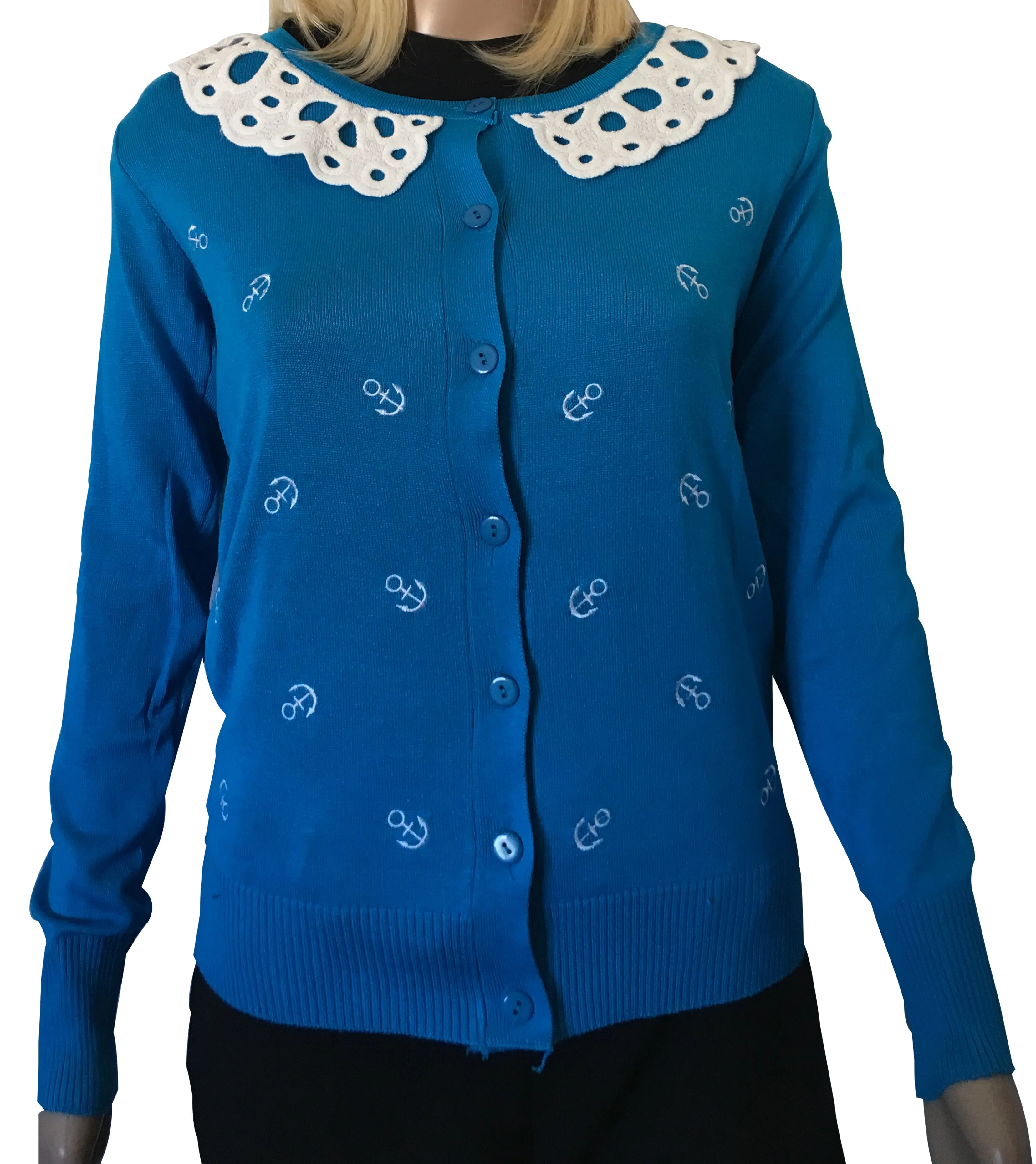 Blue Sailor Cardigan