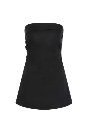 BOE TUNIC TOP - BLACK