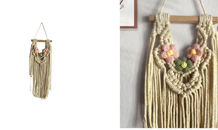 Bohemian Tassel Tapestries Woven Wall Decoration