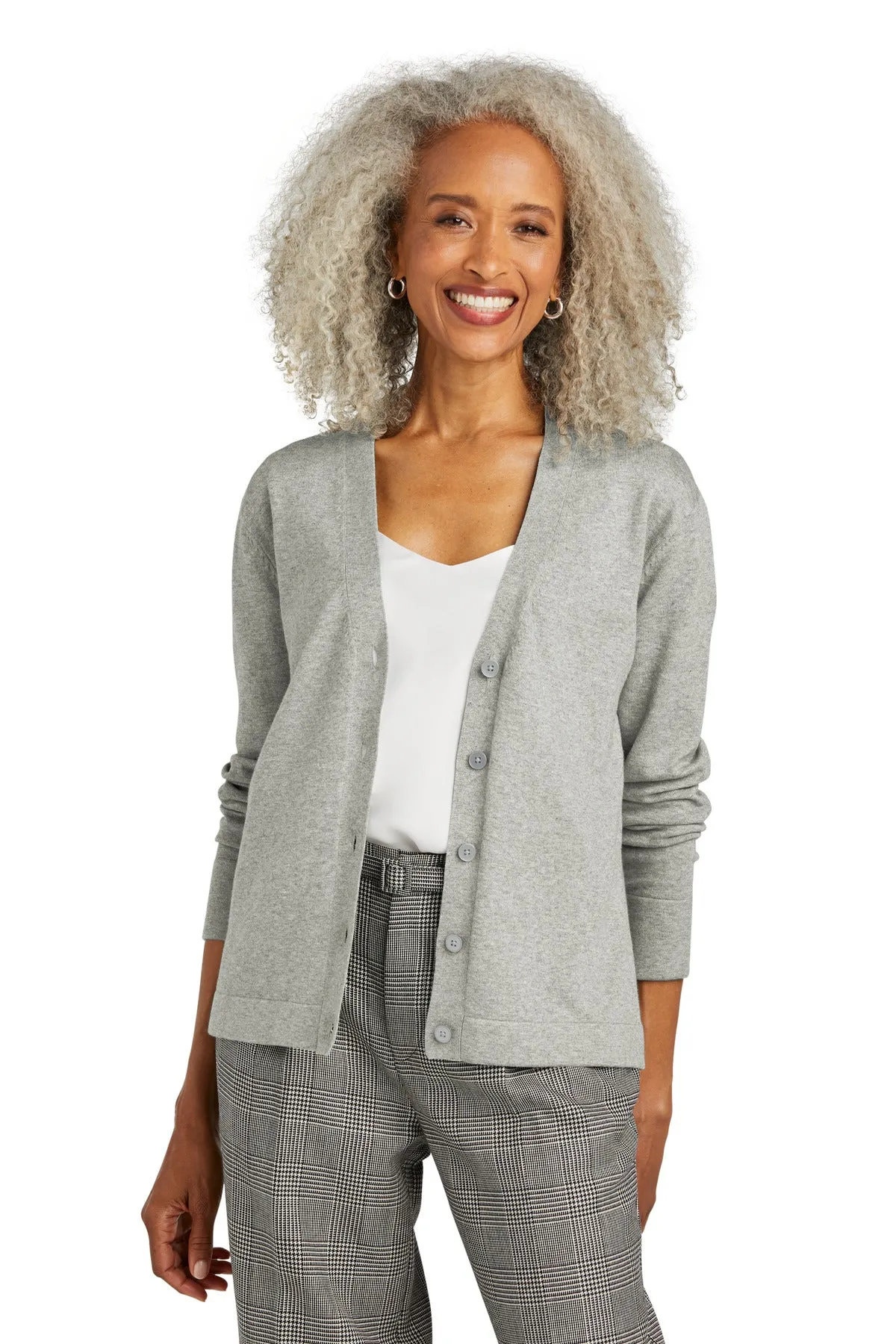 Brooks Brothers Women's Cotton Stretch Cardigan Sweater. BB18405