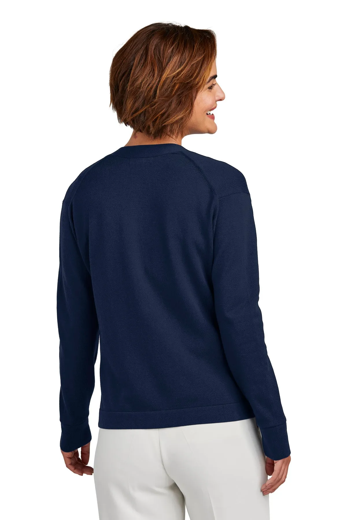 Brooks Brothers Women's Cotton Stretch Cardigan Sweater. BB18405