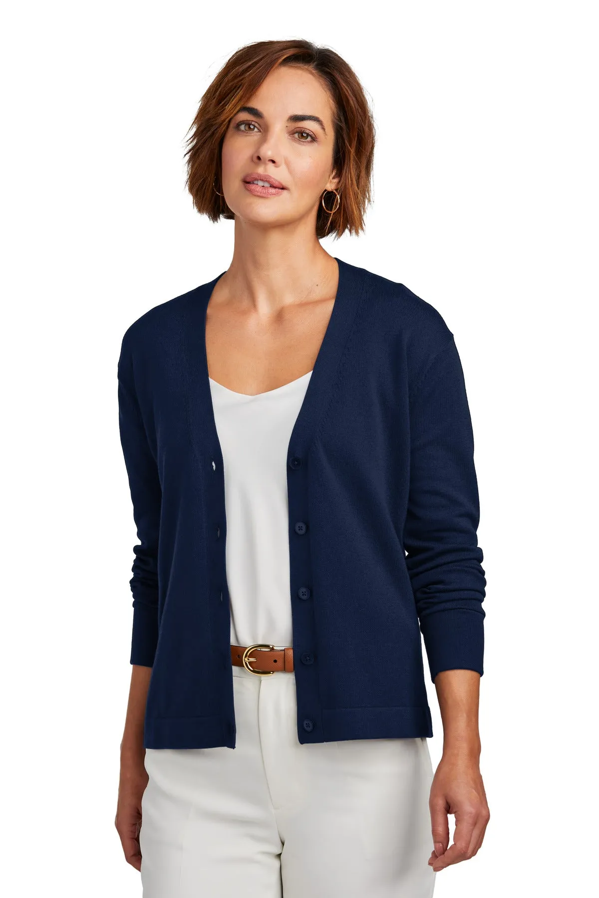 Brooks Brothers Women's Cotton Stretch Cardigan Sweater. BB18405