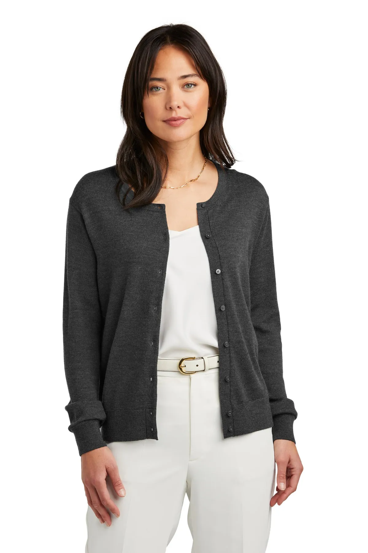 Brooks Brothers Women's Washable Merino Cardigan Sweater. BB18413