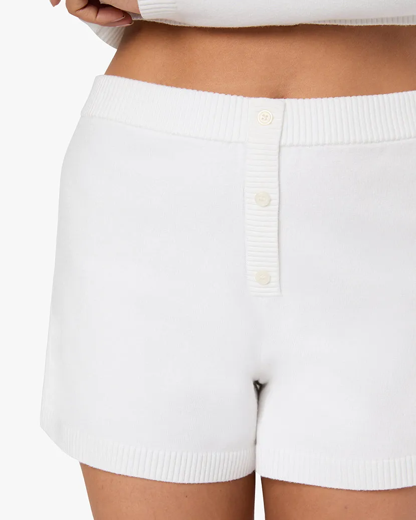 Button Front Short