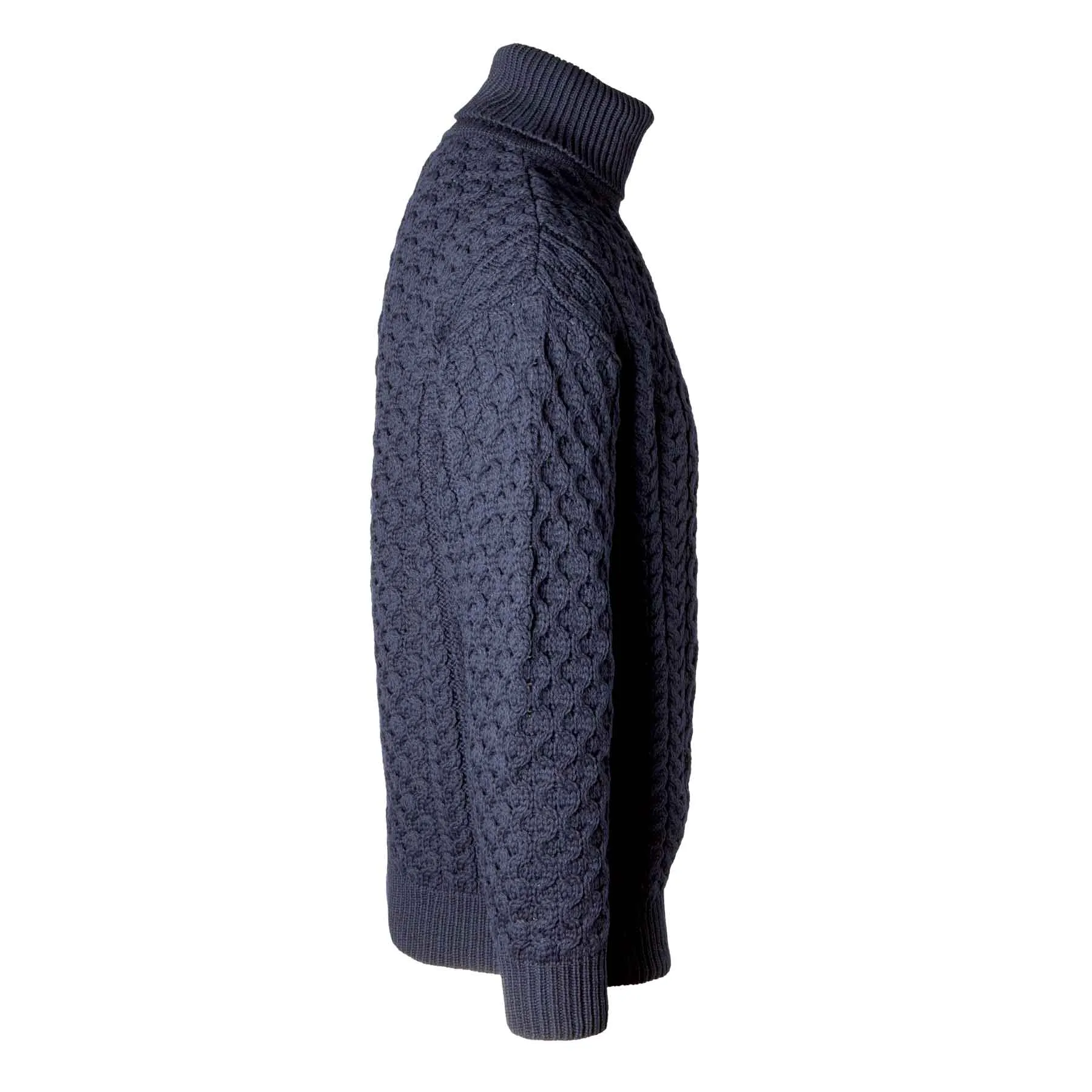 Carrick Unisex Turtleneck Sweater - Navy