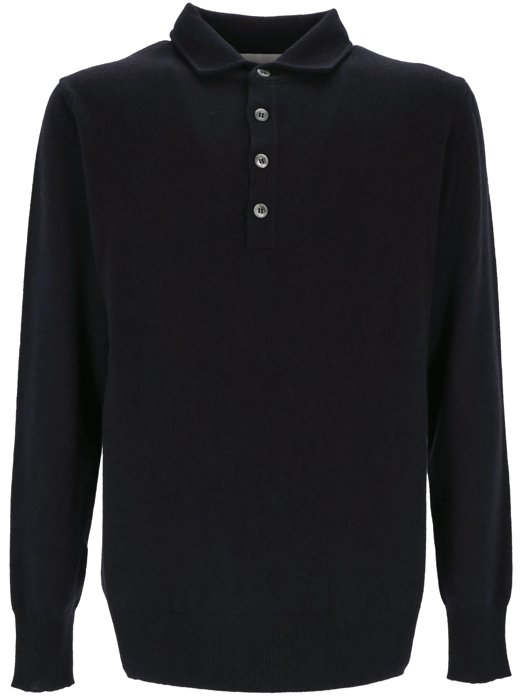 cashmere polo sweater