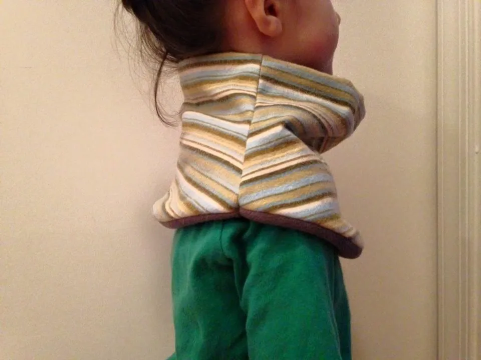 Child's Handmade Neck Warmer Ballerina