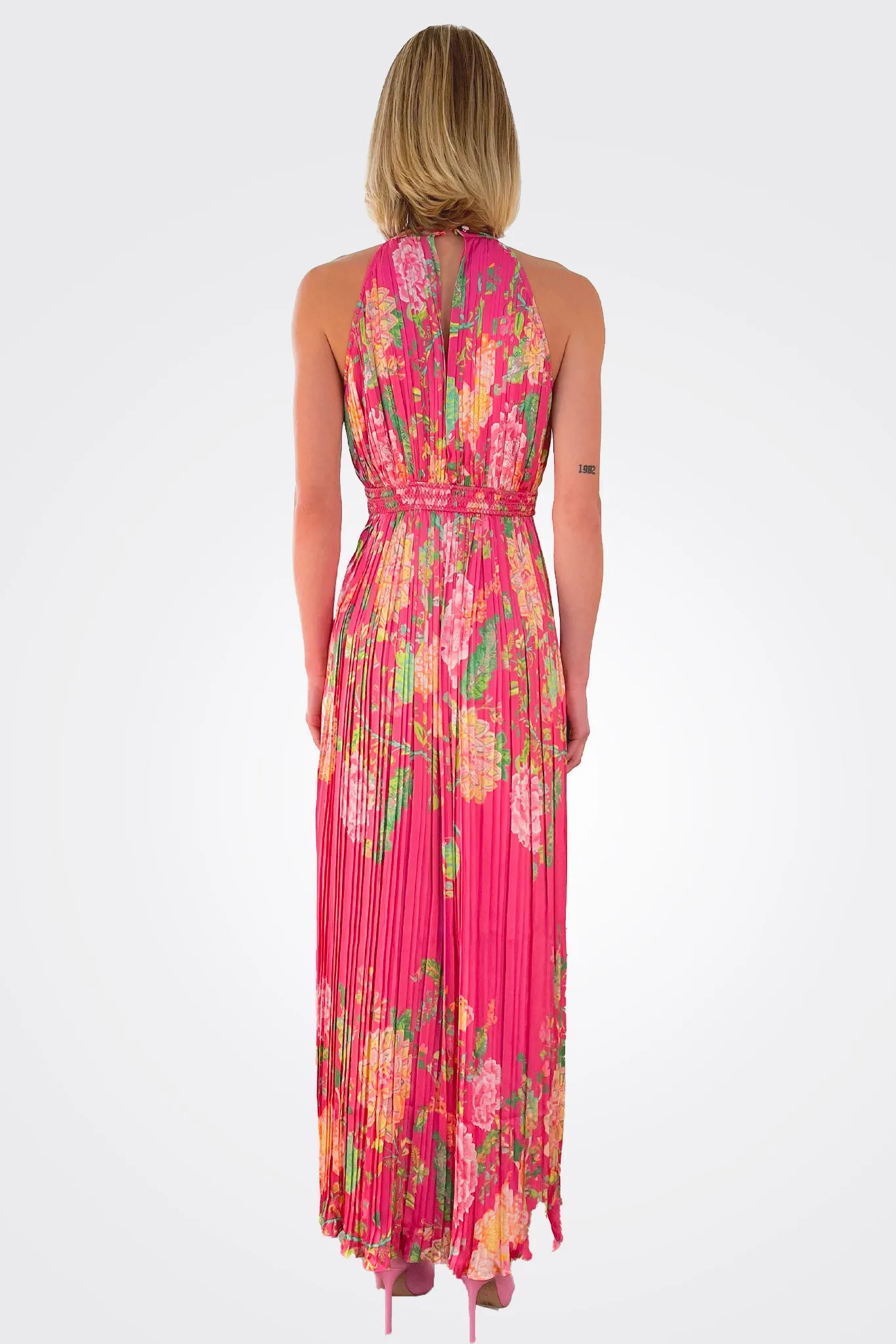 Chloe Maxi Dress - Fuchsia Pink