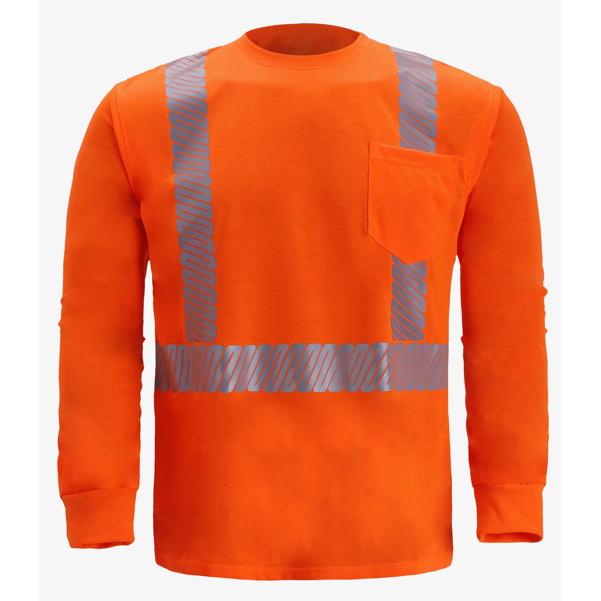 CLASS 2 LONG SLEEVE JERSEY T SHIRT- ORANGE