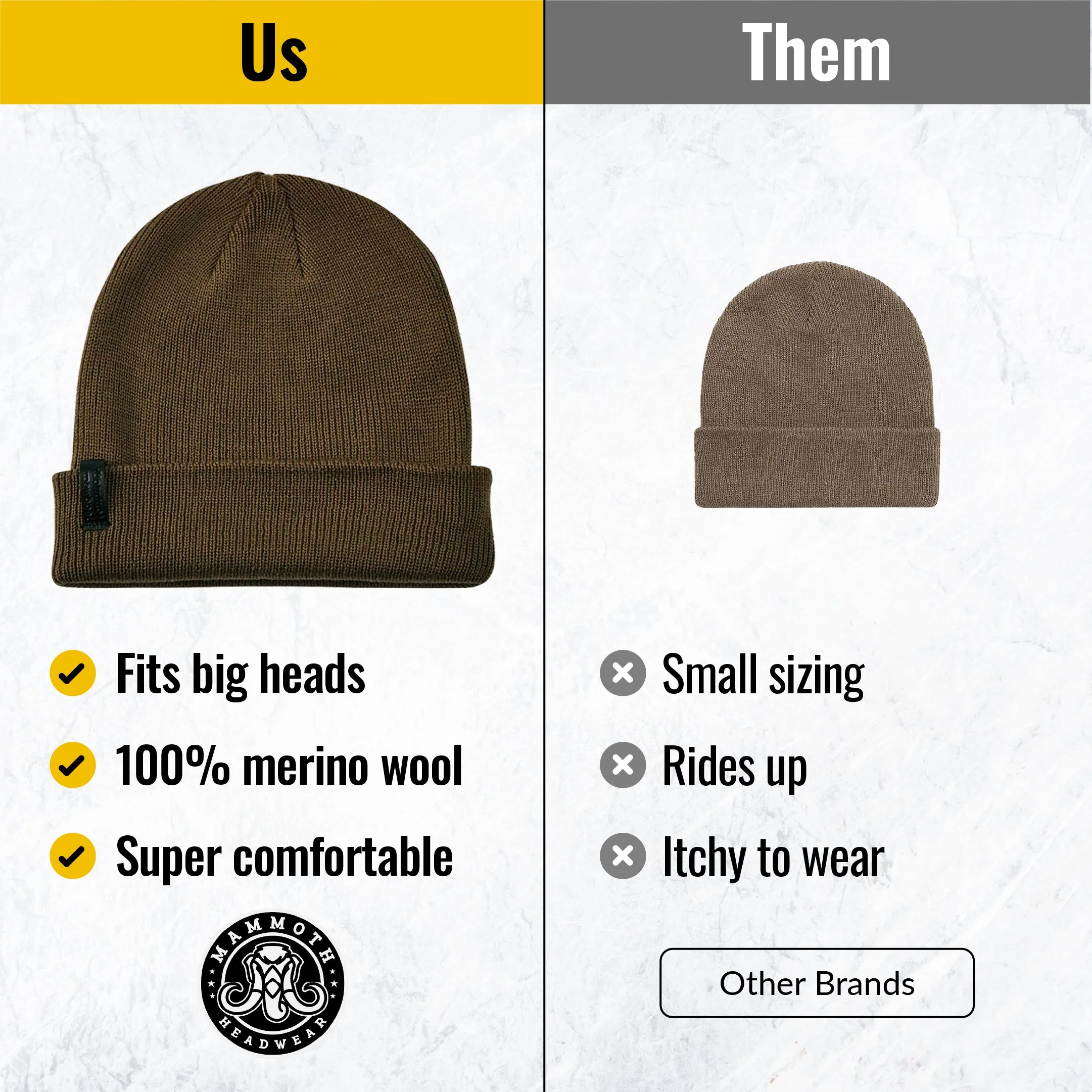 Classic Merino Beanie - Olive