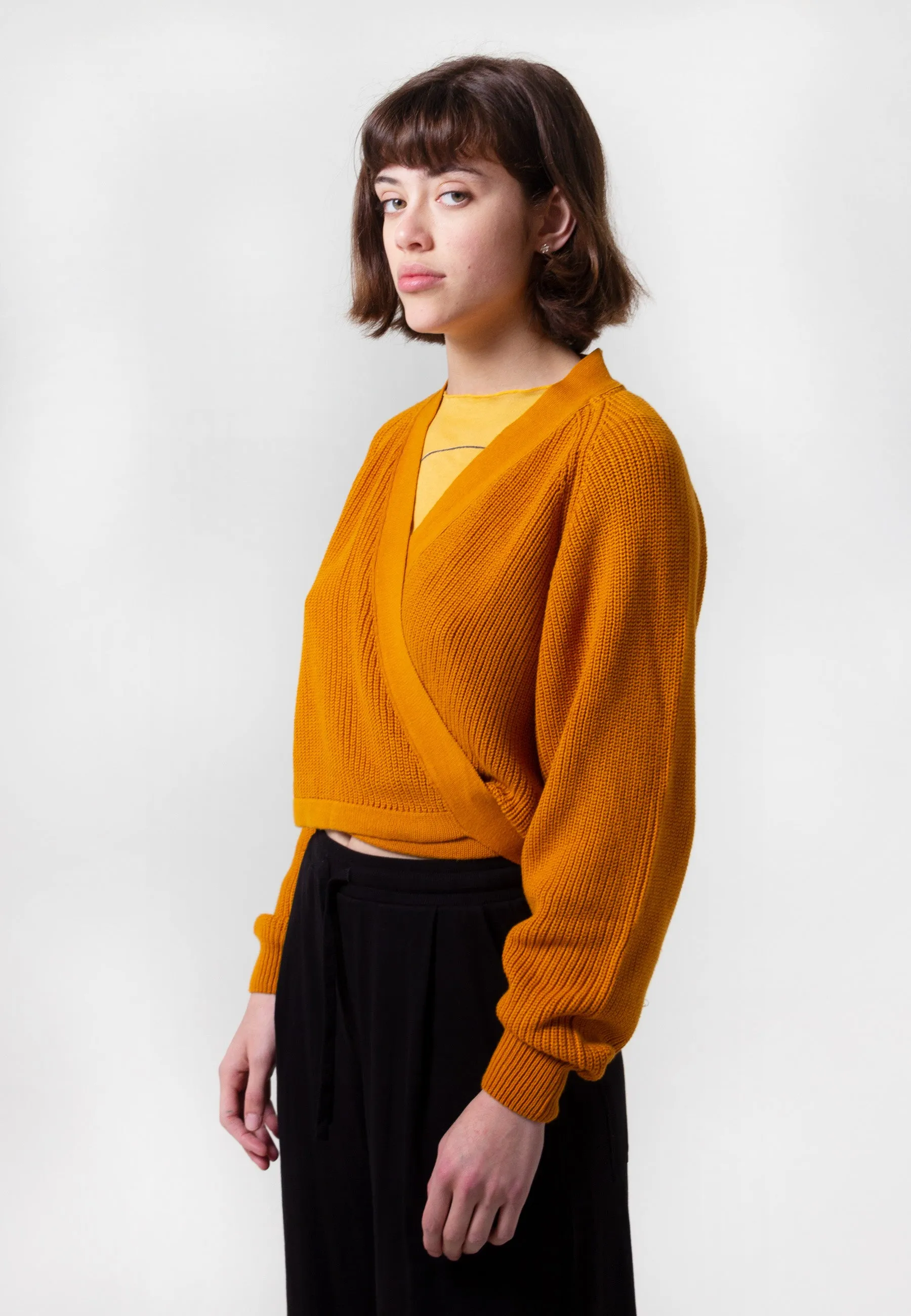 Composure Cardigan - marigold