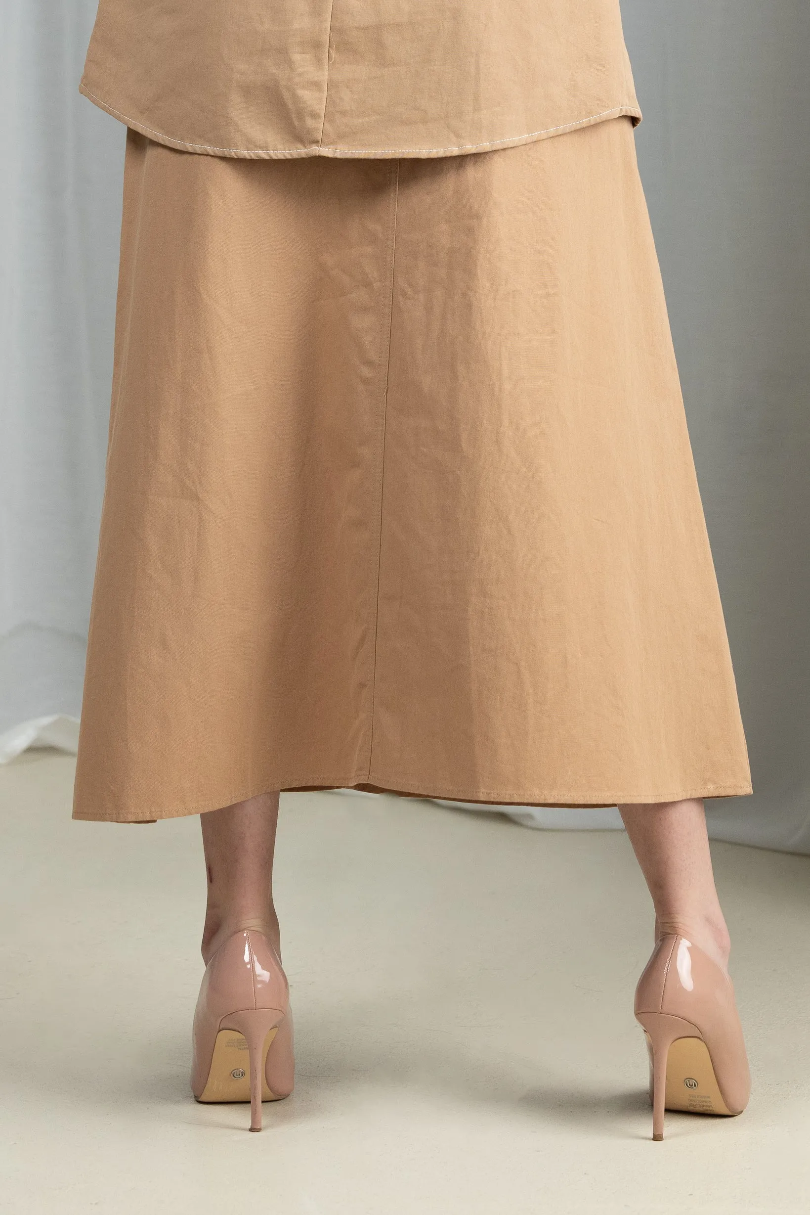 Cora Fray Waist Skirt