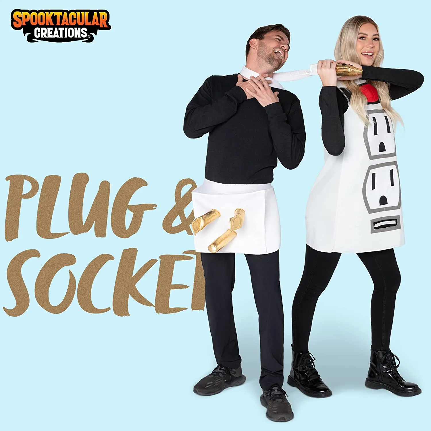 Couple Plug and Socket Costume - Adult