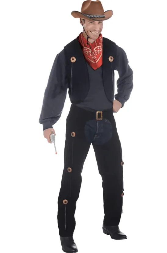 Cowboy Vest & Chaps Set