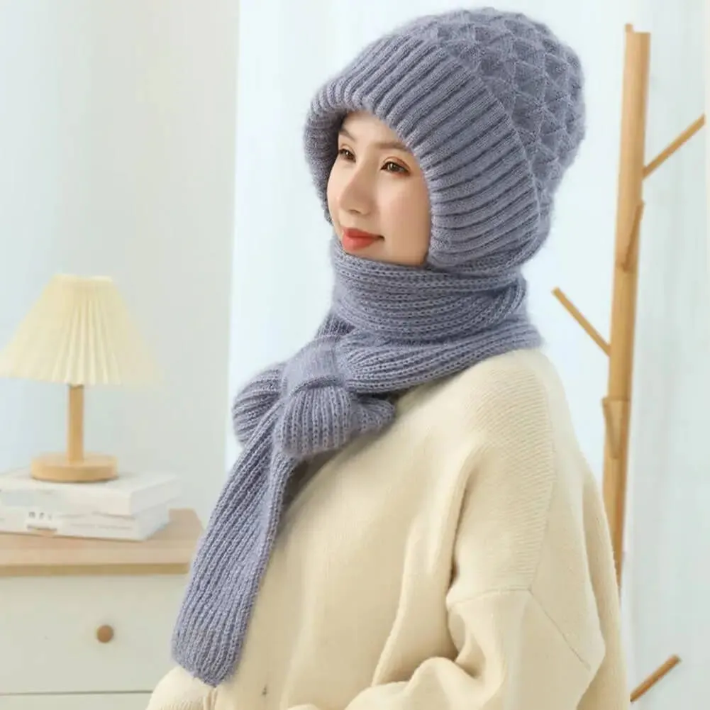 Cozy Knitted Beanie and Scarf Set