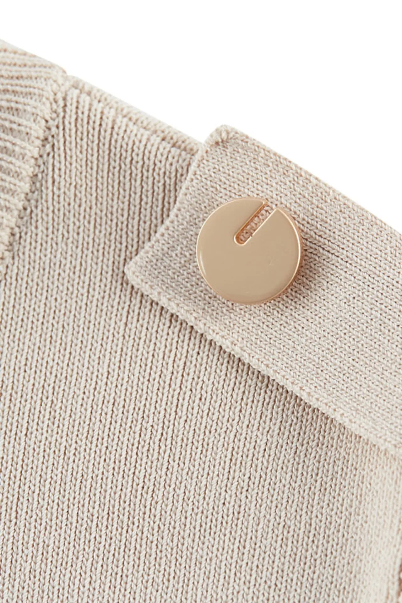 Crew Neck Pocket Cardigan