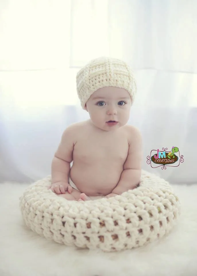 Crochet Pattern for Criss Cross Cable Beanie | Crochet Hat Pattern | Hat Crocheting Pattern | DIY Written Crochet Instructions