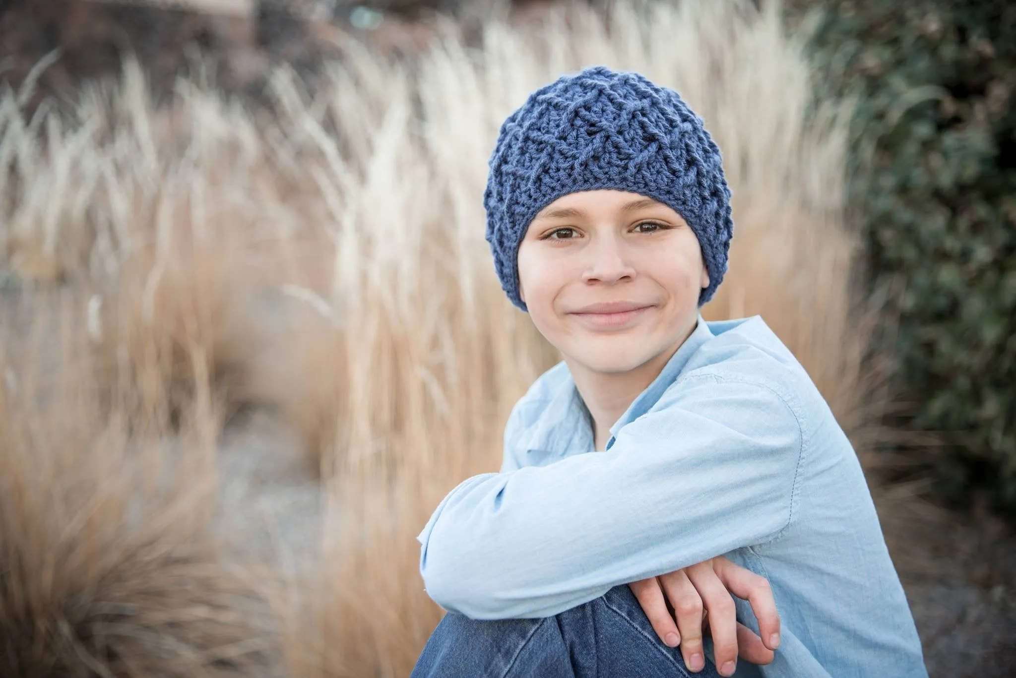 Crochet Pattern for Mini Harlequin Beanie | Crochet Hat Pattern | Hat Crocheting Pattern | DIY Written Crochet Instructions