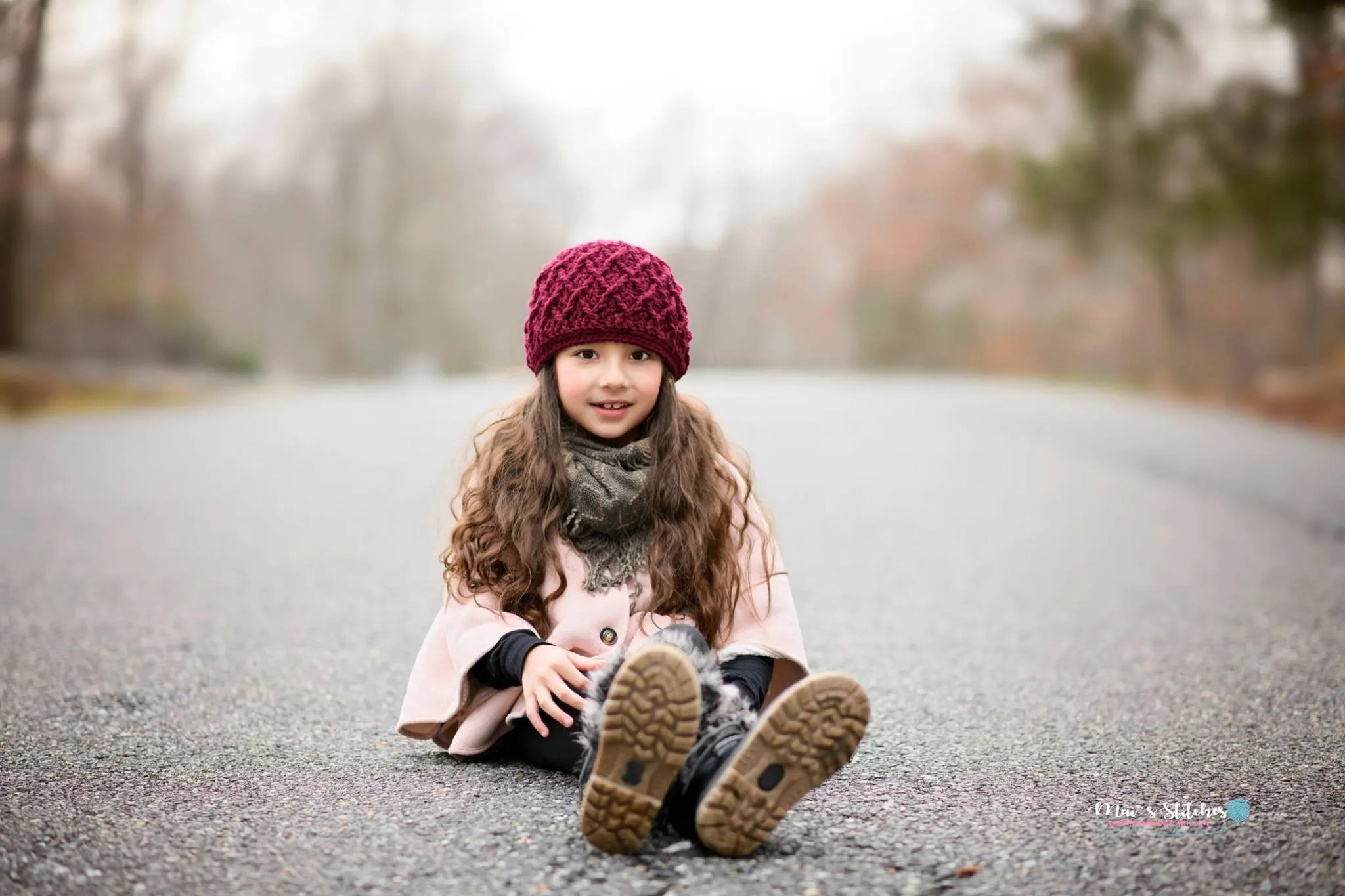 Crochet Pattern for Mini Harlequin Beanie | Crochet Hat Pattern | Hat Crocheting Pattern | DIY Written Crochet Instructions