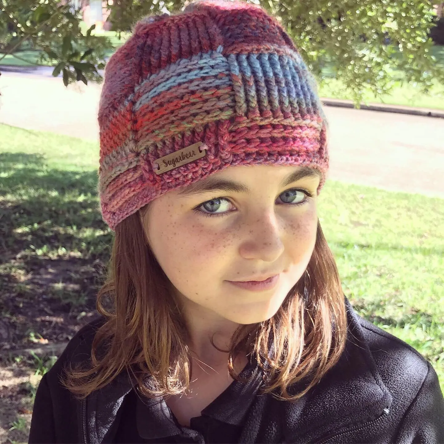 Crochet Pattern for Patchwork Beanie | Crochet Hat Pattern | Hat Crocheting Pattern | DIY Written Crochet Instructions