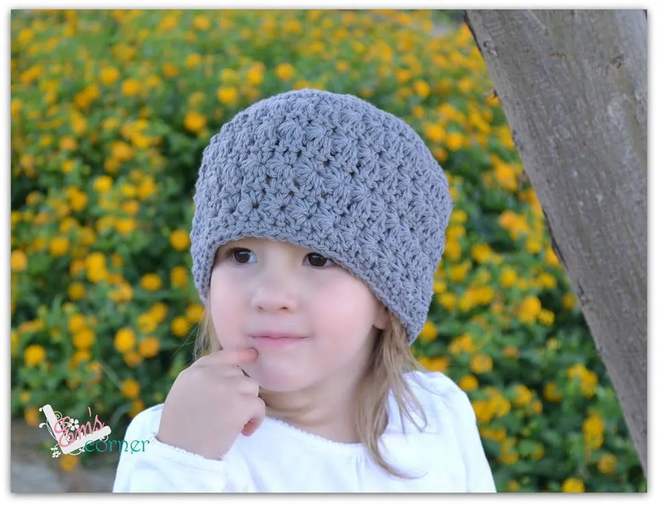 Crochet Pattern for Star Stitch Beanie | Crochet Hat Pattern | Hat Crocheting Pattern | DIY Written Crochet Instructions