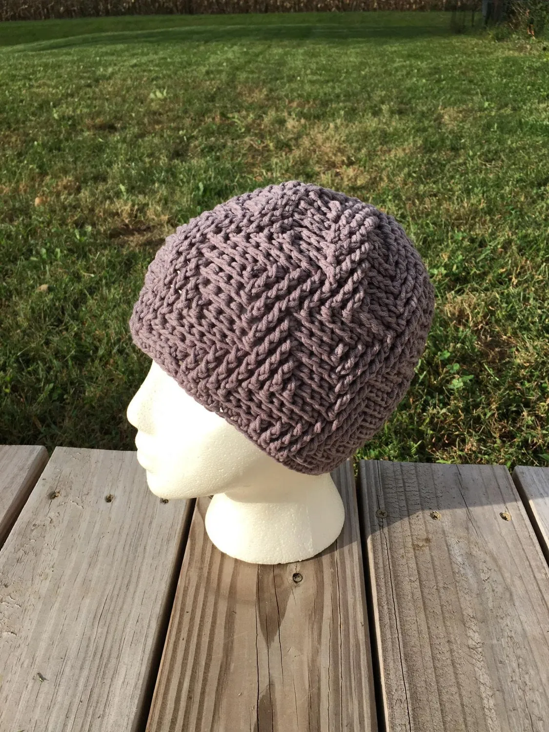 Crochet Pattern for Thunderstruck Beanie | Crochet Hat Pattern | Hat Crocheting Pattern | DIY Written Crochet Instructions