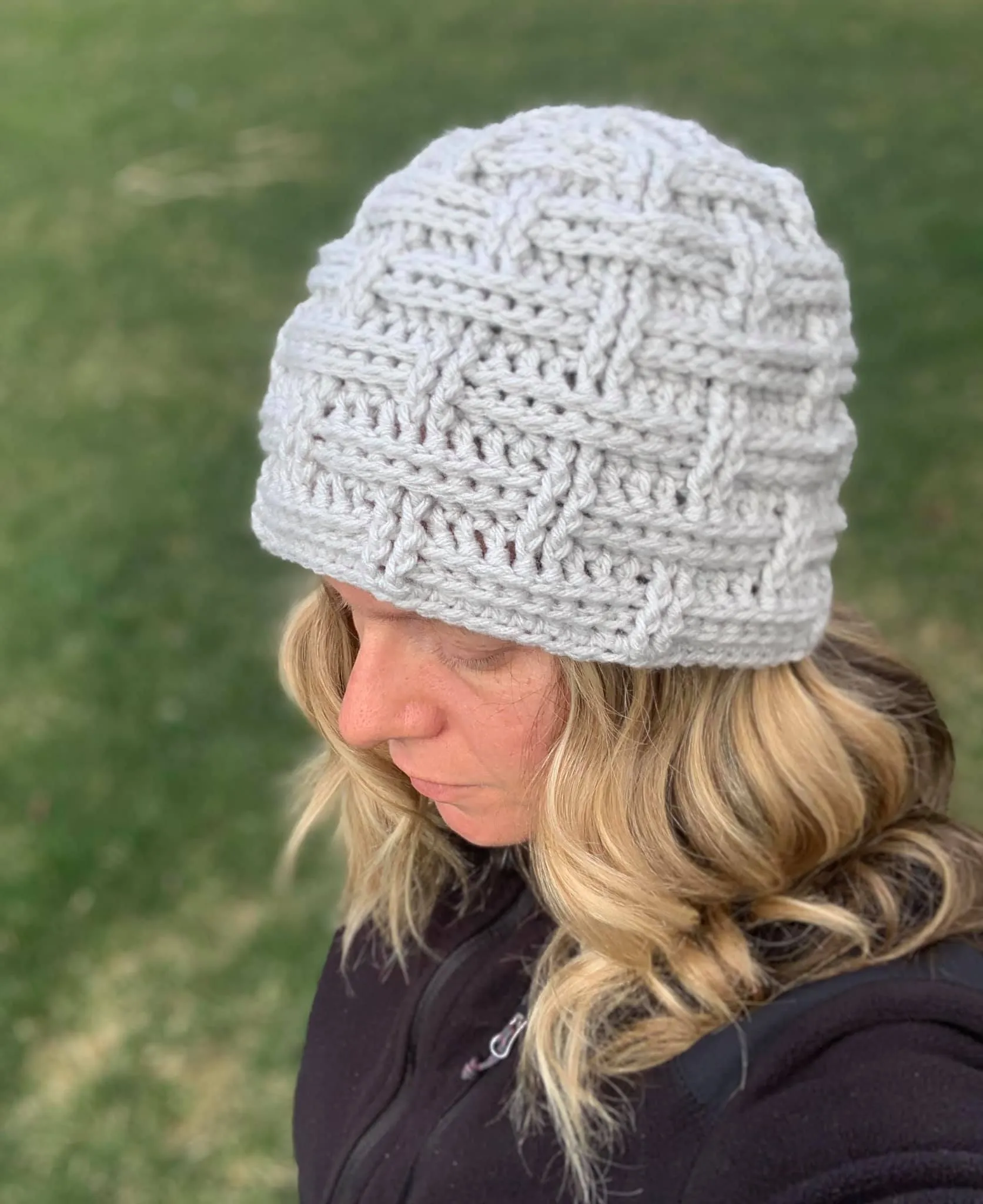 Crochet Pattern for Winter Weave Beanie | Crochet Hat Pattern | Hat Crocheting Pattern | DIY Written Crochet Instructions