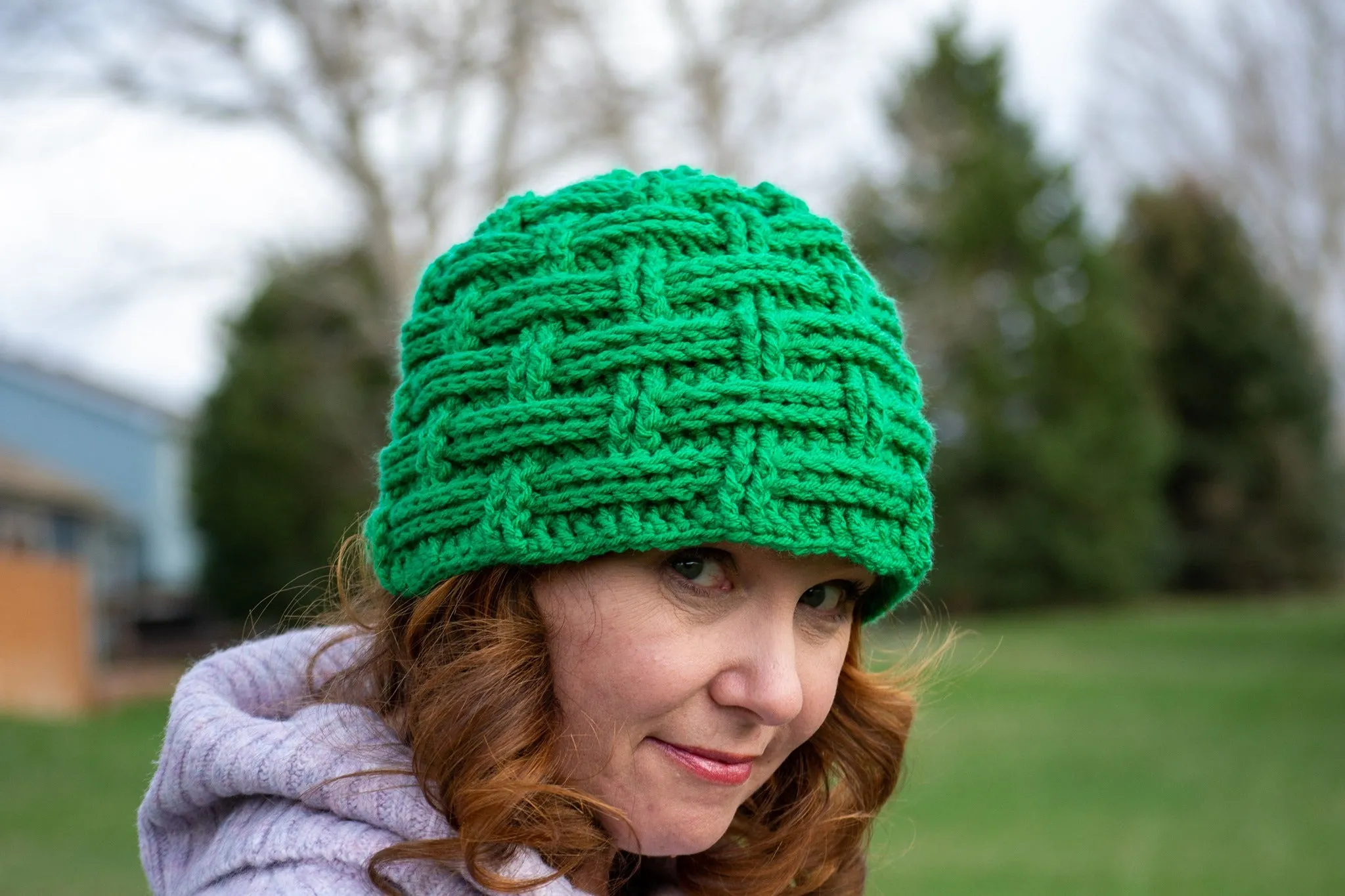 Crochet Pattern for Winter Weave Beanie | Crochet Hat Pattern | Hat Crocheting Pattern | DIY Written Crochet Instructions