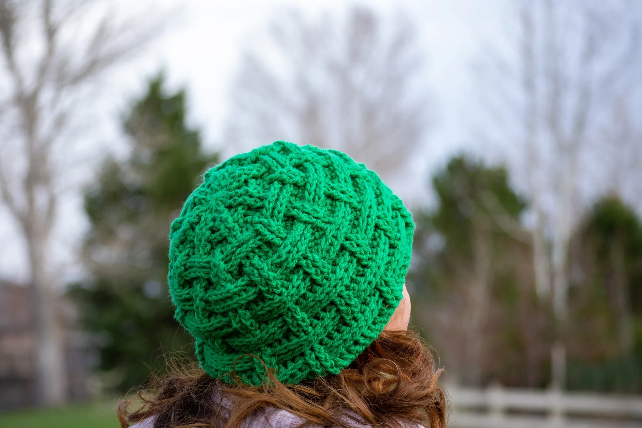 Crochet Pattern for Winter Weave Beanie | Crochet Hat Pattern | Hat Crocheting Pattern | DIY Written Crochet Instructions