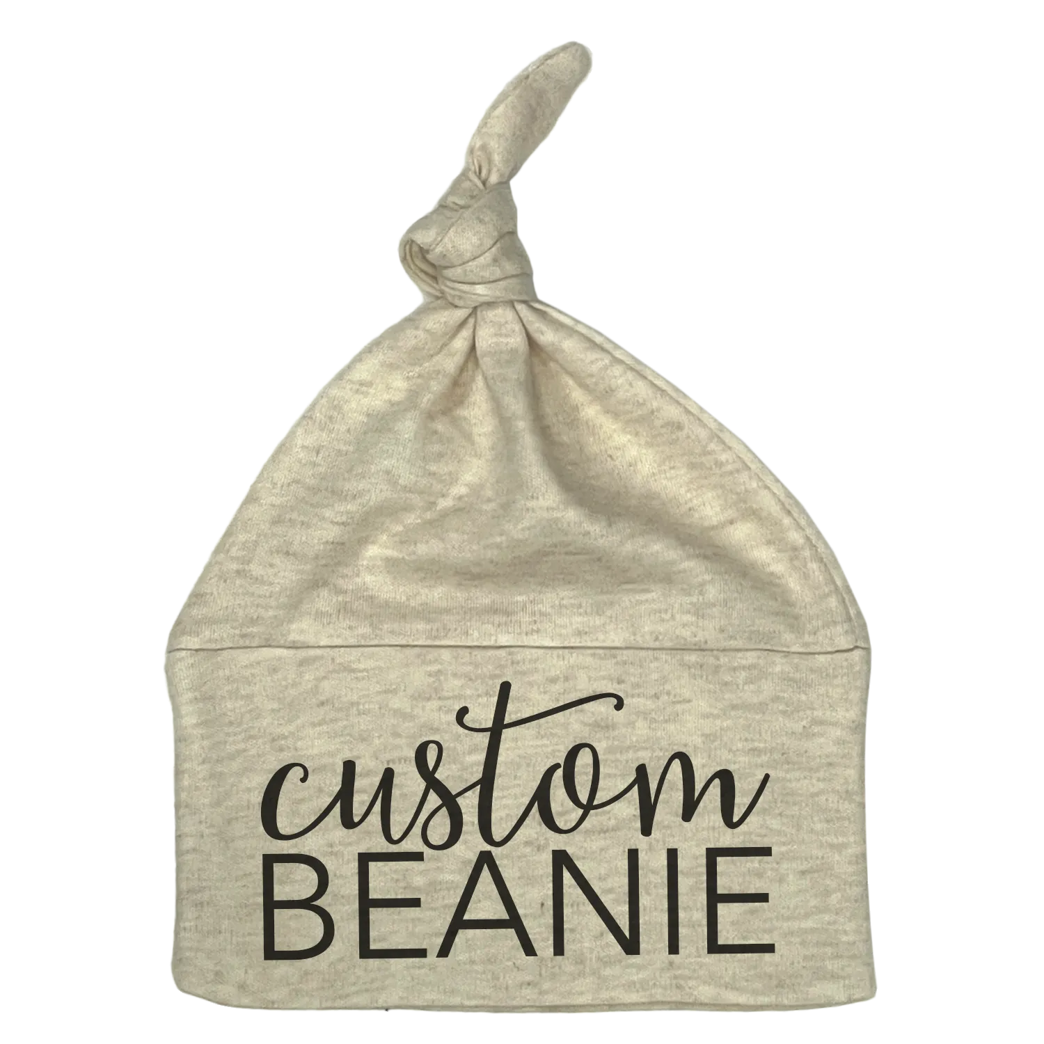 Custom Knotted Baby Beanie