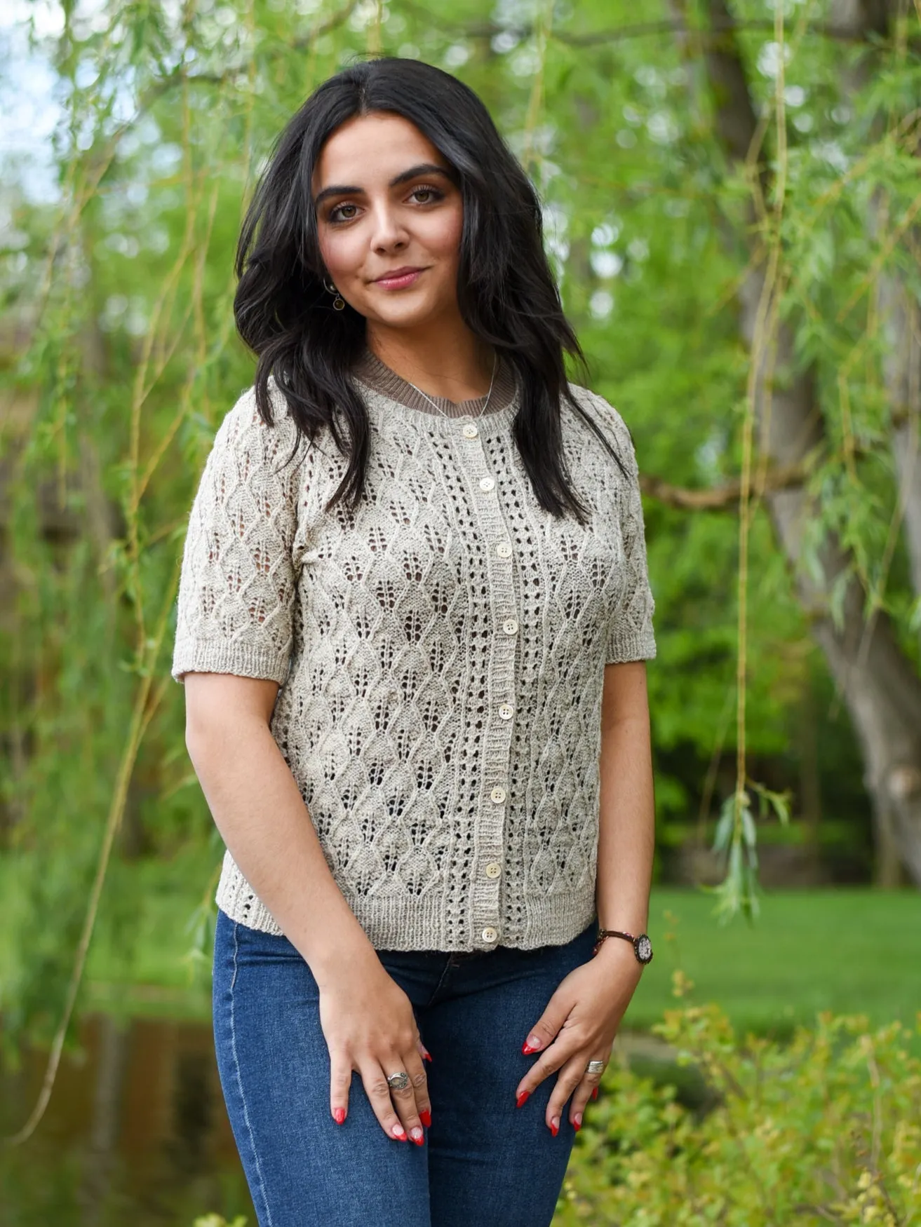 Dandelion Honey Short Sleeve <br/><small>knitting pattern</small>