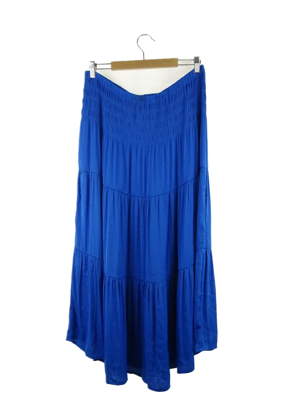 Decjuba Blue Midi Skirt 16