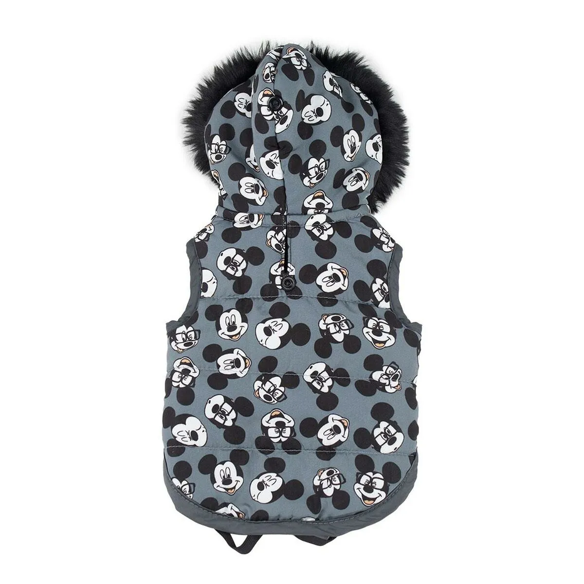 Dog Coat Mickey Mouse Grey S